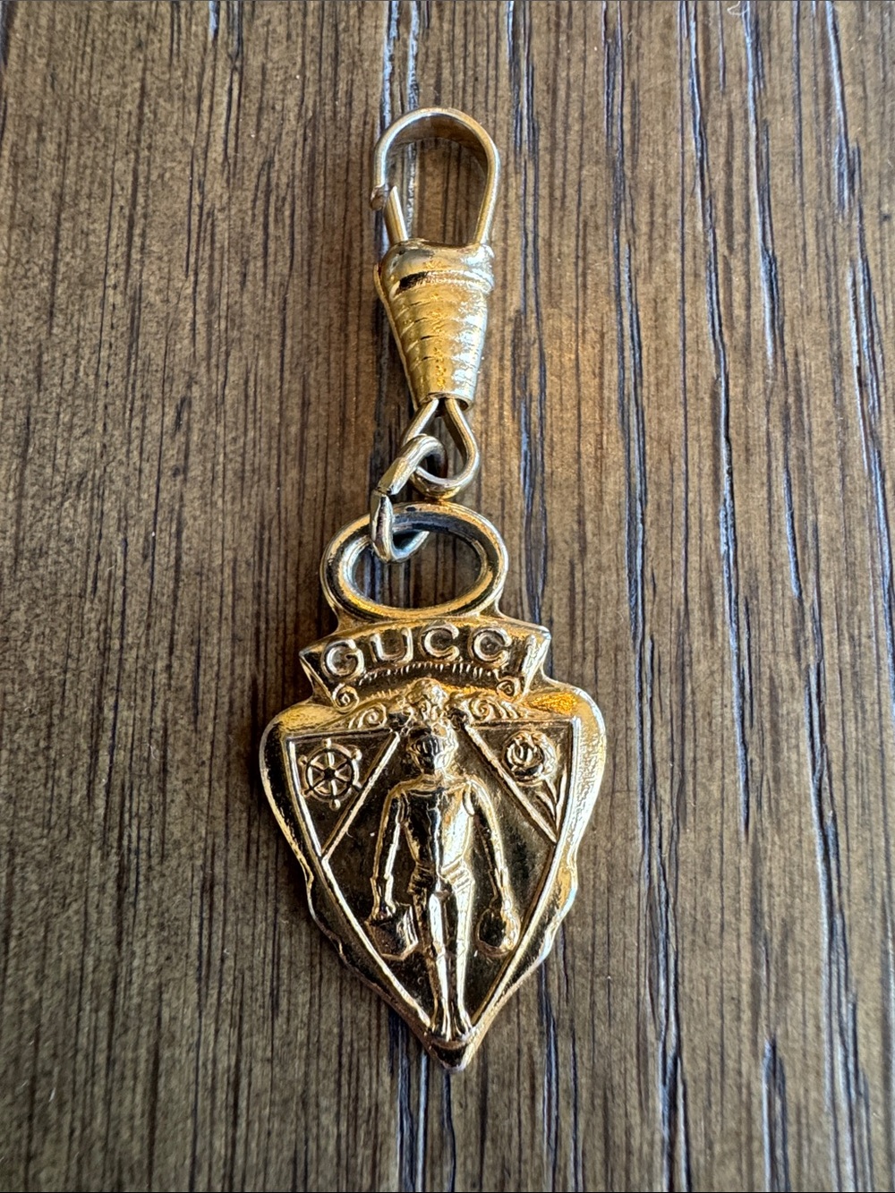 Gucci Knight Crest Shield Charm